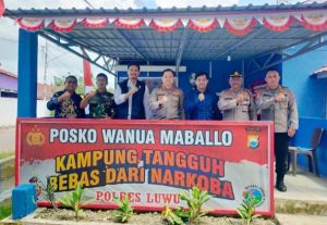 Juara 1 se-Sulsel, Kampung Tangguh Bebas Narkoba Polres Luwu Menuju Tingkat Nasional