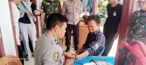 Polres Luwu Keliling PPK Kecamatan, Cek Kondisi Petugas Pengamanan Surat Suara