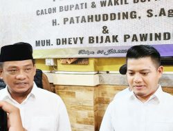Sah… Pata-Dhevy Nyatakan Bersatu, Maju di Pilkada Luwu 2024