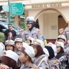 Penuh Ceria, TK Pertiwi Belopa Wisata Edukatif ke Satlantas Polres Luwu