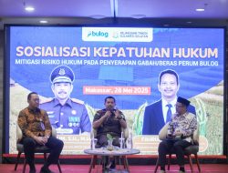 Gandeng JPN Kejati Sulsel, Perum BULOG Sosialisasi Mitigasi Risiko Hukum Penyerapan Gabah Beras di Sulawesi Selatan