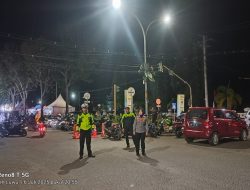 Satlantas Polres Luwu Gencar Patroli Blue Light, Tertibkan Balap Liar dan Jaga Kamtibmas