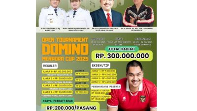 Wow! Pemda Luwu Kucurkan Rp250 Juta untuk Tournament Domino Menpora Cup 2025, Diduga Desa Hingga OPD Diinstruksikan Daftar Rp600 Ribu